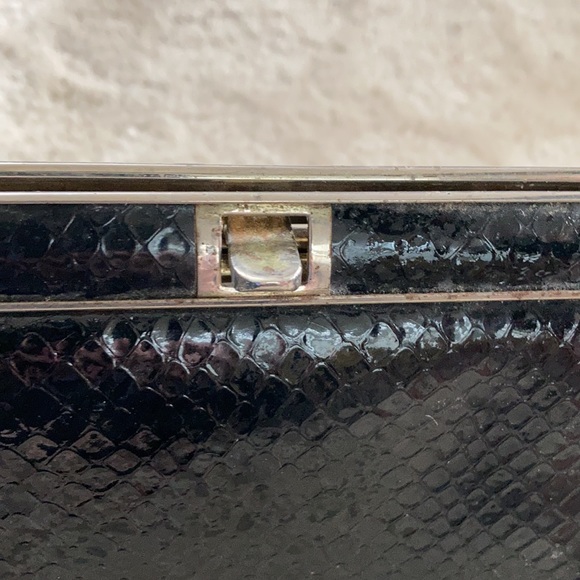 Vintage Lennox black purse - Picture 3 of 7